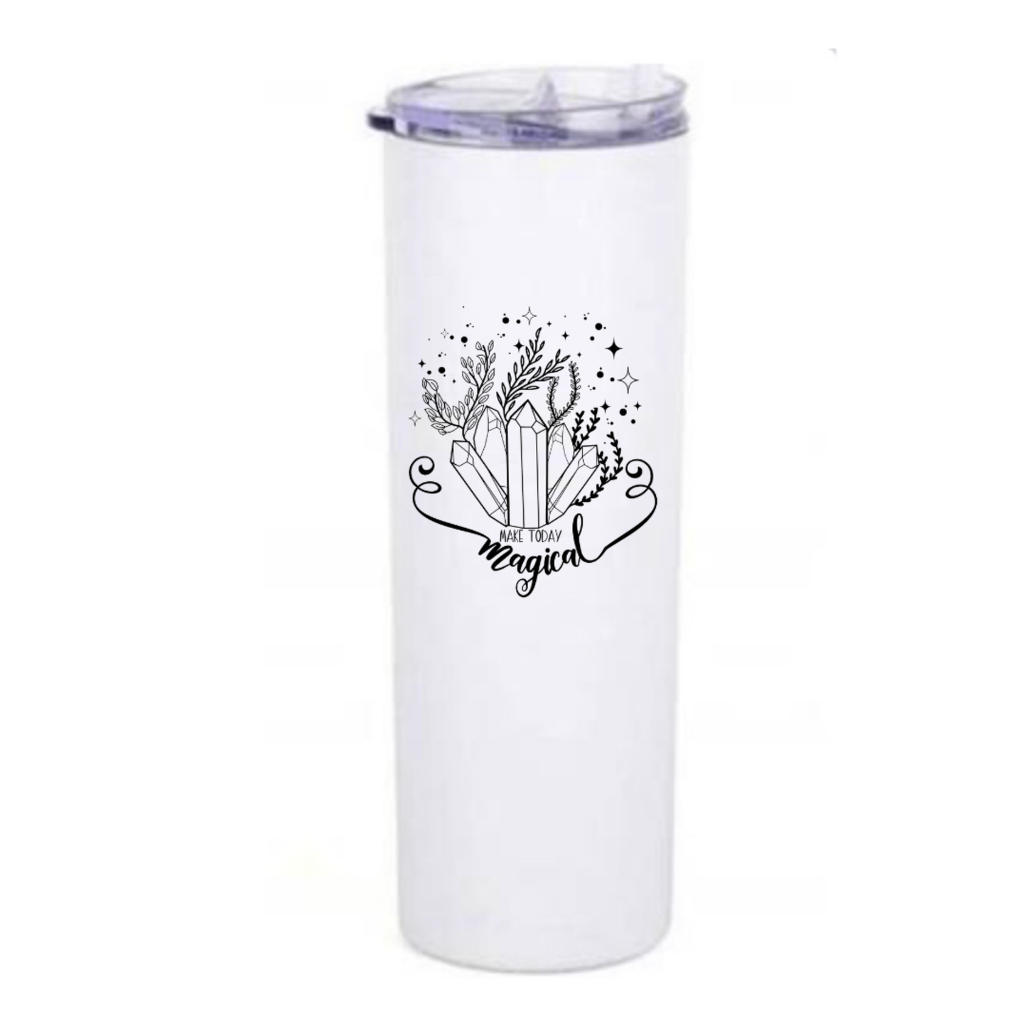 crystals and make today magical on a coffee tumbler